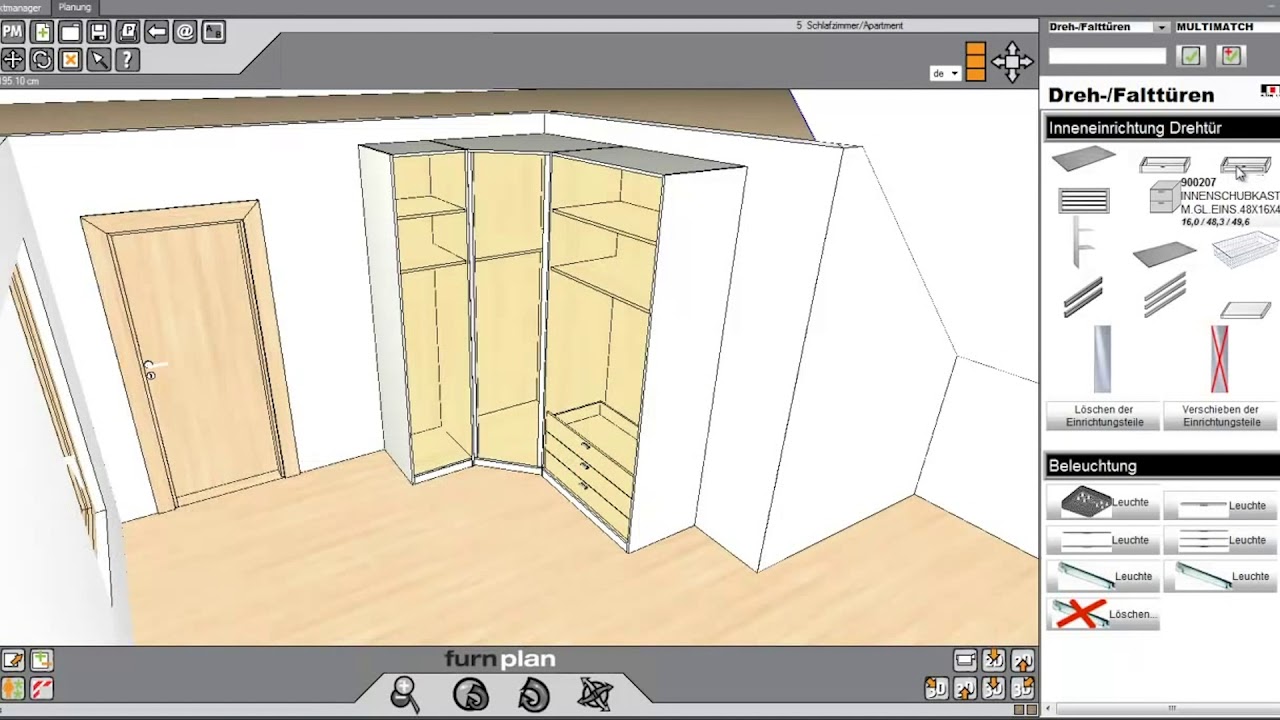 Passie voor Slapen 3D kledingkast planner