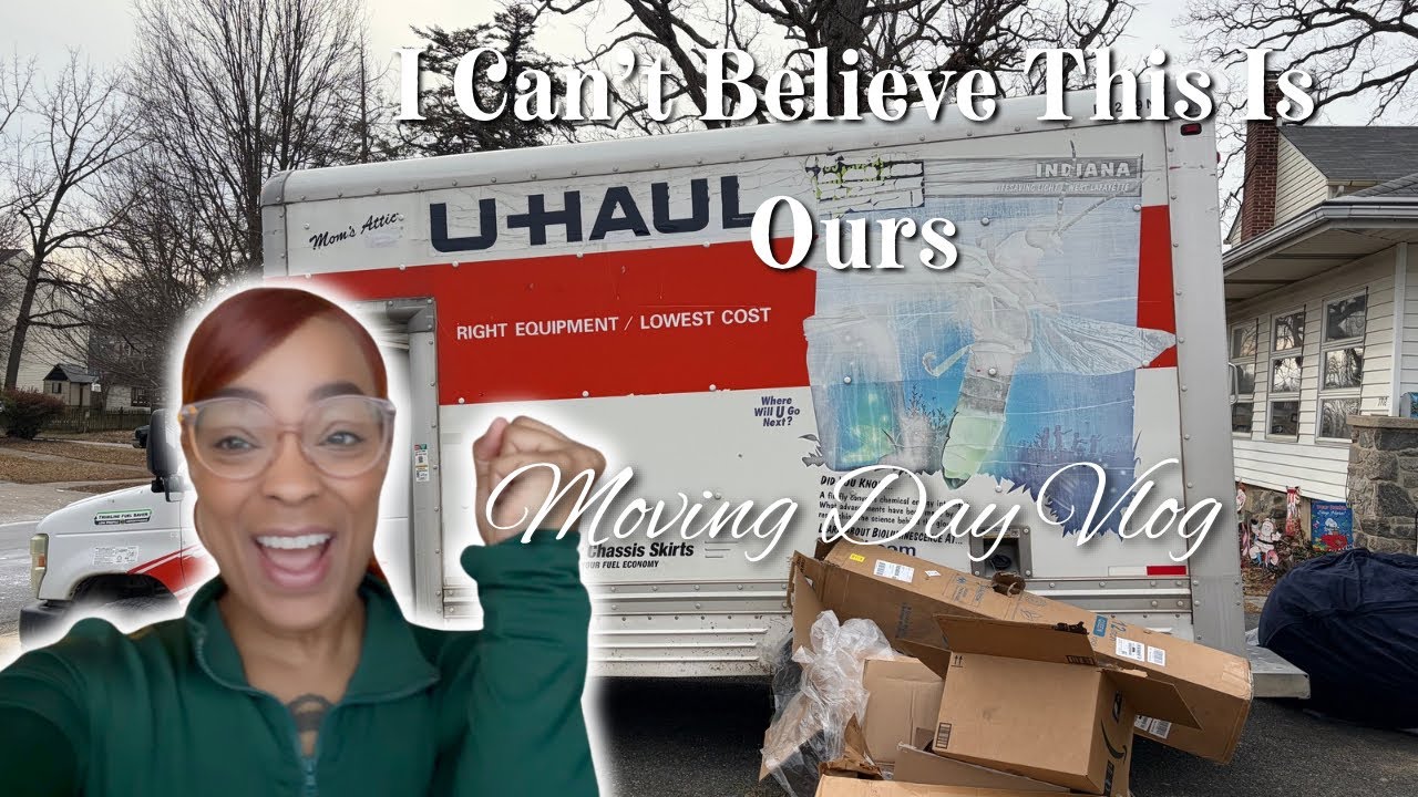 I Can’t Believe This Is Ours | Solo Mom Moving Day Vlog