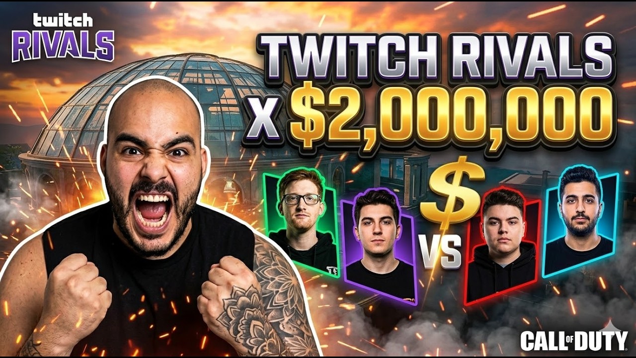 🔥🐦‍🔥 Twitch Rivals x $2,000,000🔥🐦‍🔥 FULLSCREEN