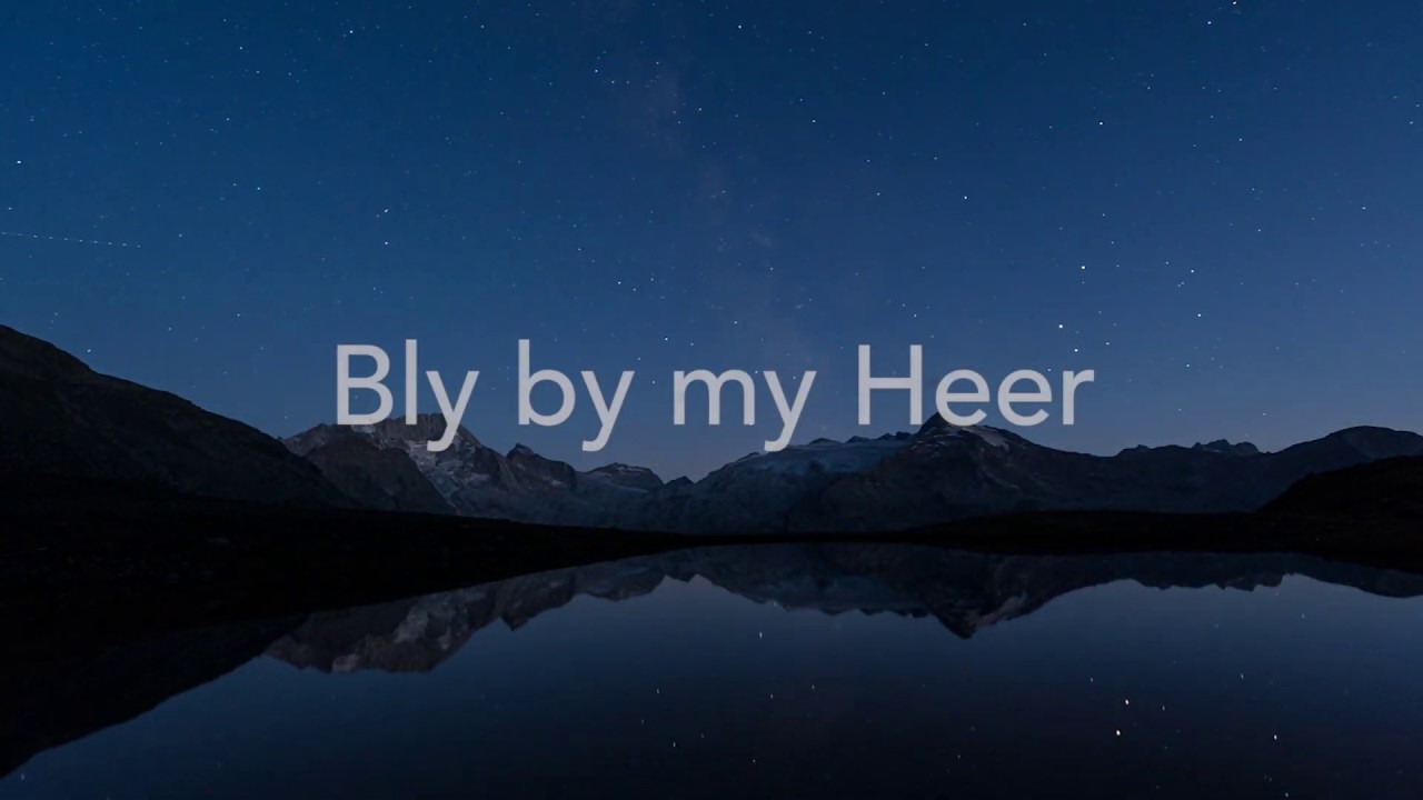 Bly by my Heer (Lyric Video) - Braam Theron