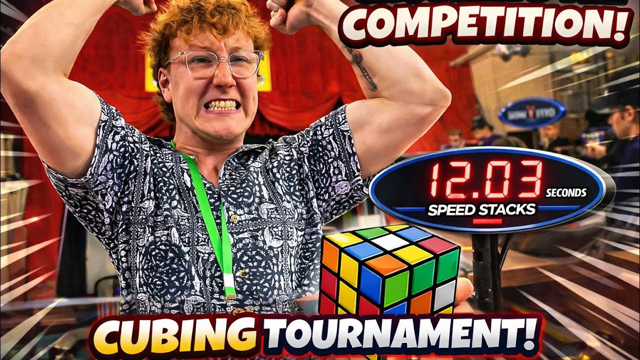 I Was NOT Ready for My First Speedcubing Tournament (Ireland)