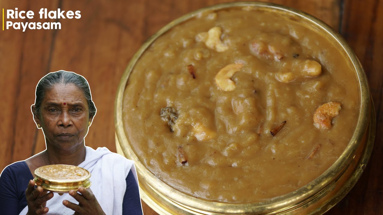 Rice Flakes Payasam Recipe - Aval Payasam