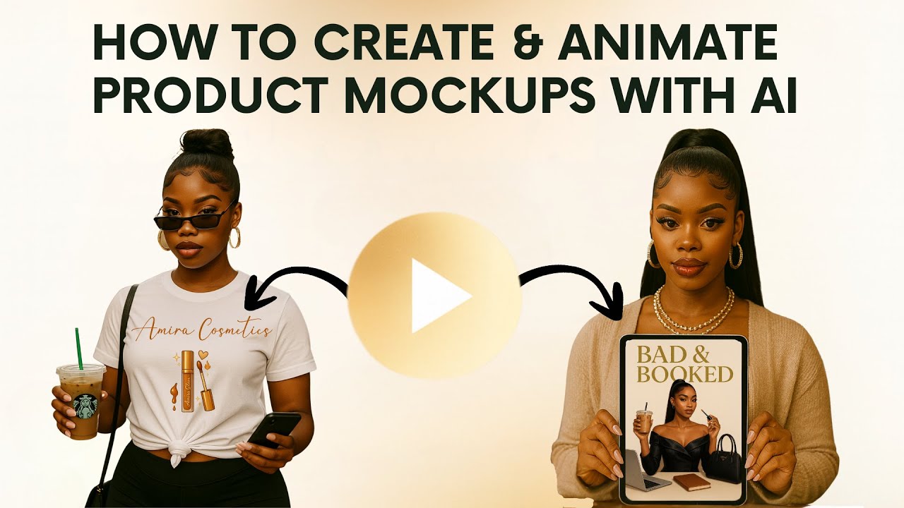 How I Made Animated Mock-Ups With ChatGPT 5 & Kling AI Fast!