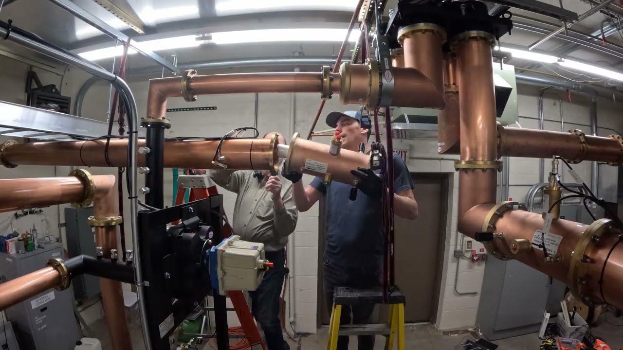 Inside a TV Transmitter Room ⚡ RF Coupler Swap Timelapse