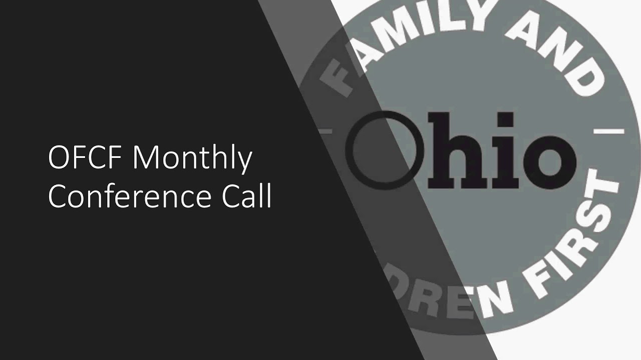 OFCF Monthly Conference Call