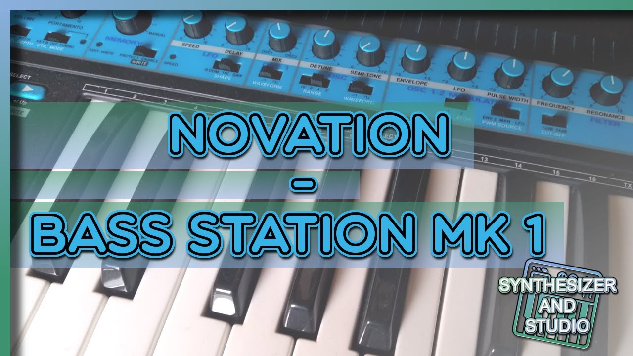 Novation - Bass Station [Mk1] (Sequenced / In Context)