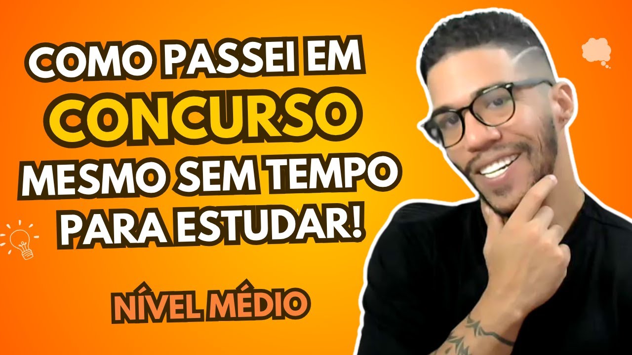 Como ESTUDEI e PASSEI para o CONCURSO MPRJ TRABALHANDO E FAZENDO FACULDADE | Estudar com pouco tempo
