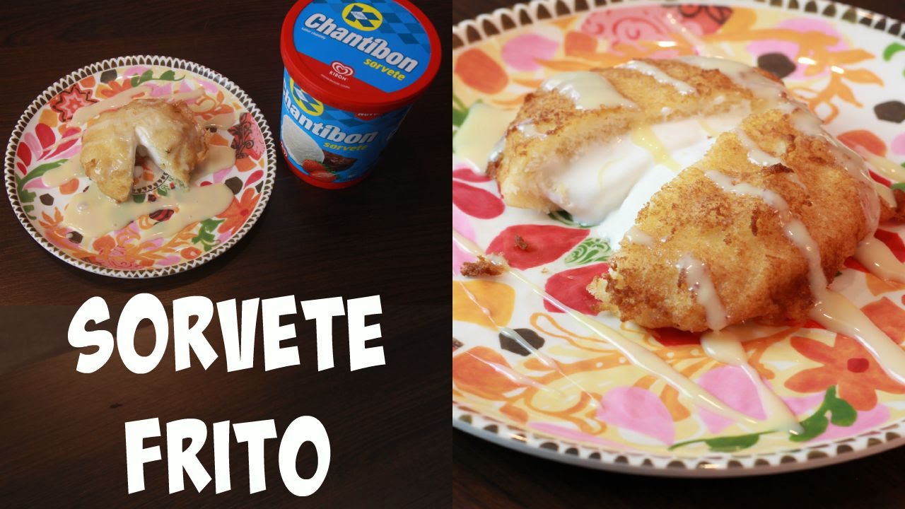 SORVETE FRITO COM SORVETE CHANTIBON - Brincando de Ana Maria  - Fabi Santina
