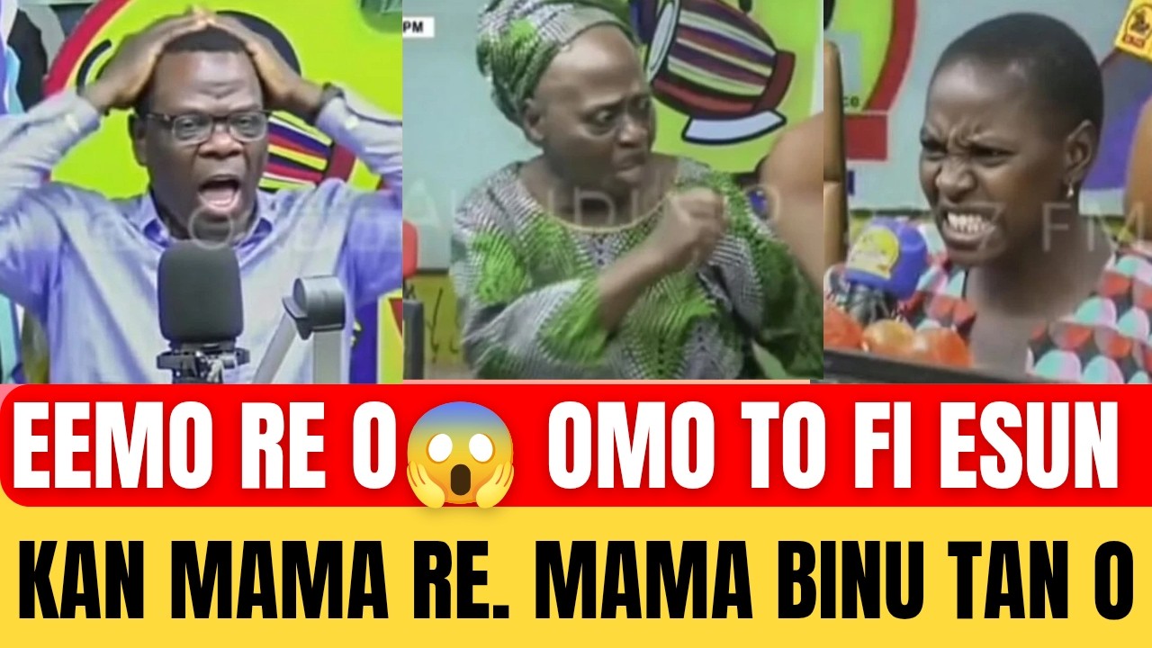 😱 OMO TO FI ESUN KAN MAMA RE, MAMA TI BINU TAN O. KOKORO ALATE #kokoroalate #oriyomihamzat