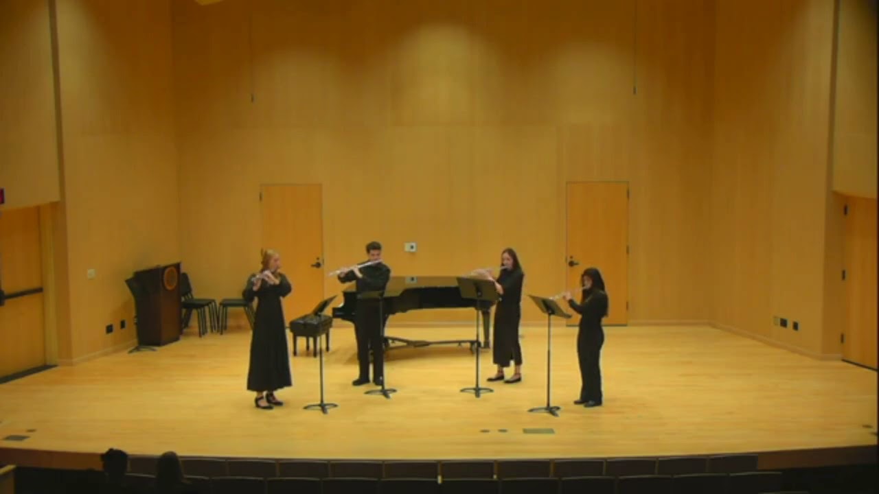 Carlotta Ferrari - Quatuor cantilena (UWL Flute Quartet)