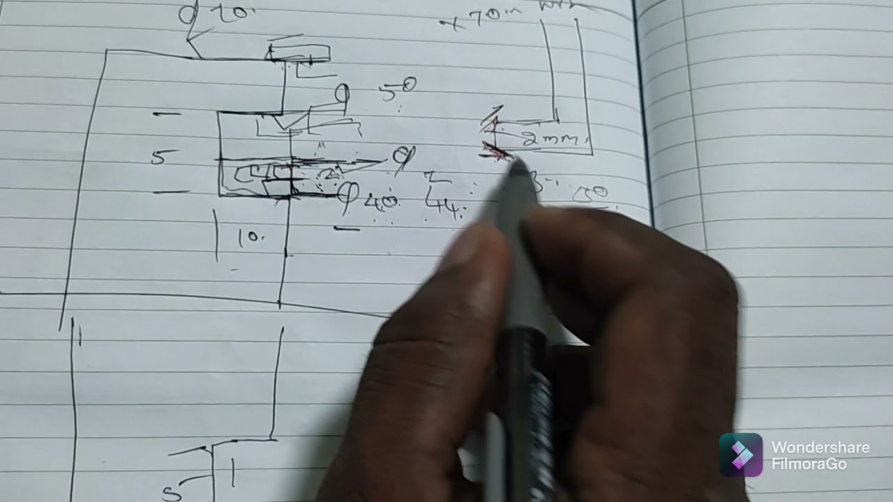G74 face grooving and finishing explain in Tamil