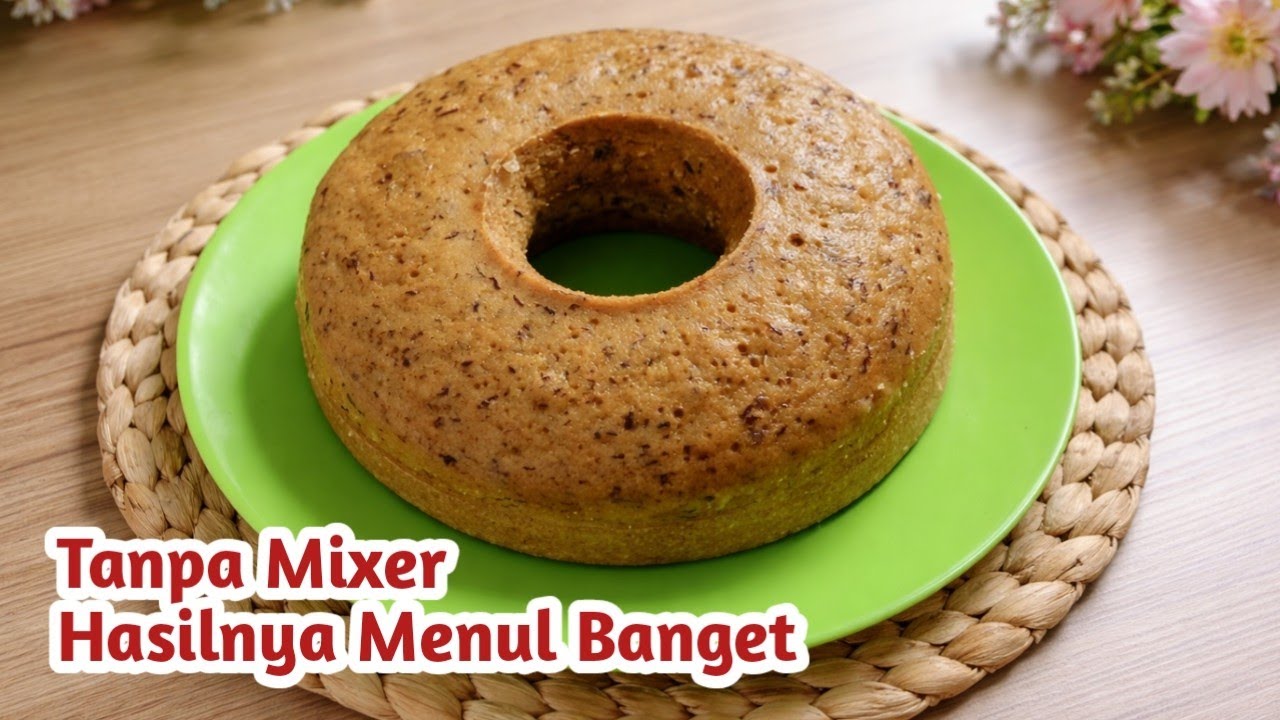 MODAL KECIL!! Cara Membuat Bolu Pisang 2 Telur yang Enak Banget