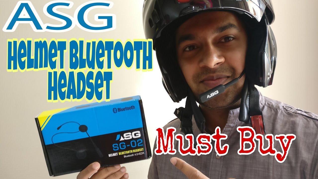 Best Helmet Bluetooth Headset Device - Unboxing and Installation | Listen Music & Answer Calls |
