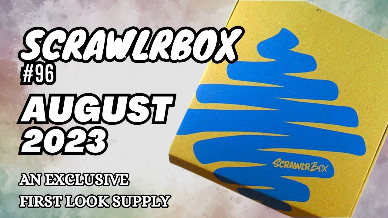 #ScrawlrBox96 Is Here! Exclusive Goodies For August!