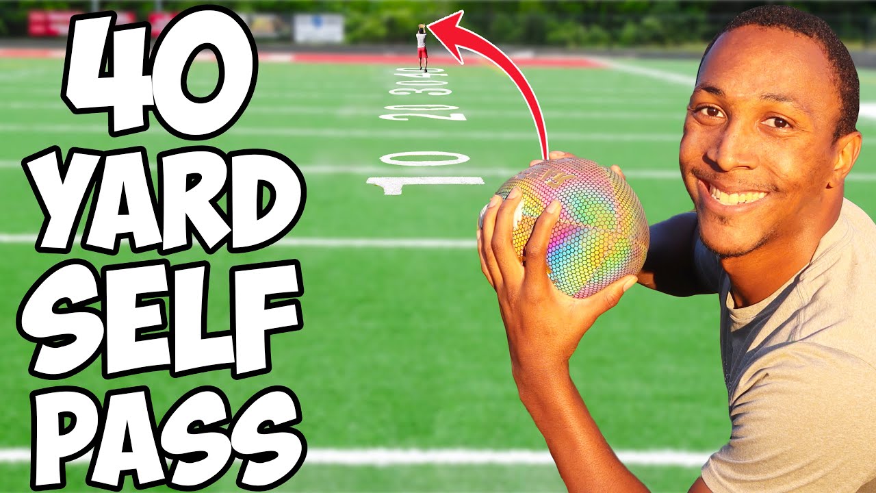 Attempting To Catch My Own 40 Yard Pass