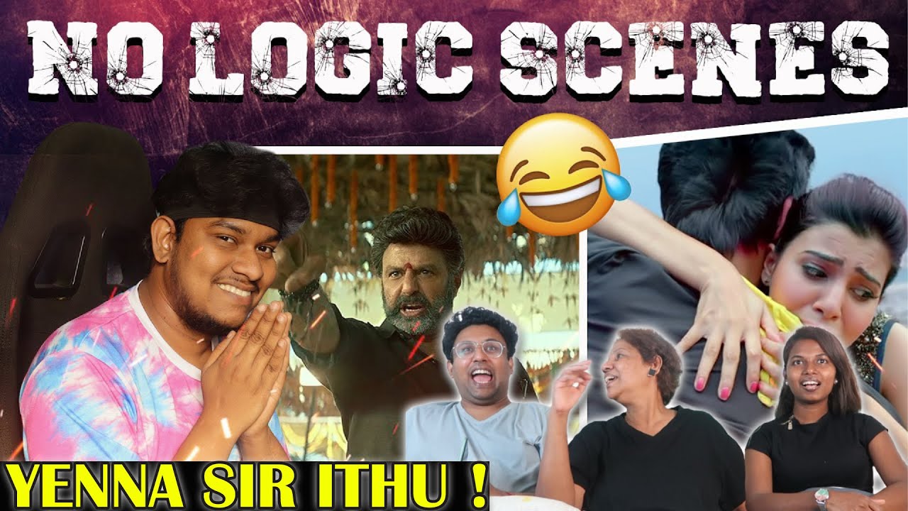 ANIYAYAM PANRINGA DA !!! 😂| No Logic Funny Movie Scenes Troll | Ramstk Family@EmptyHandAjithsri