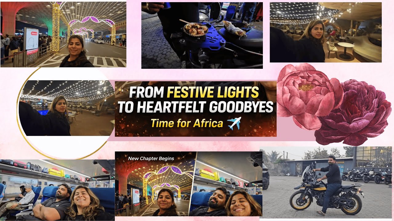 From festive lights to heartfelt goodbyes—every journey ends, but a new story begins #travel #vlog