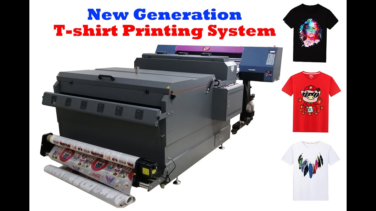 New Generation Heat Transfer Digital Printing Machine for T-shirt with Cotton/Polyester/Blend