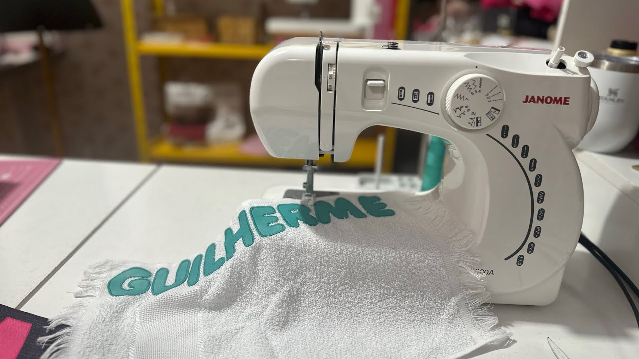 COMO PERSONALIZAR NA MÁQUINA DE COSTURA DOMÉSTICA 🌟 CANAL DA ROSA 🌟 COSTURA CRIATIVA 