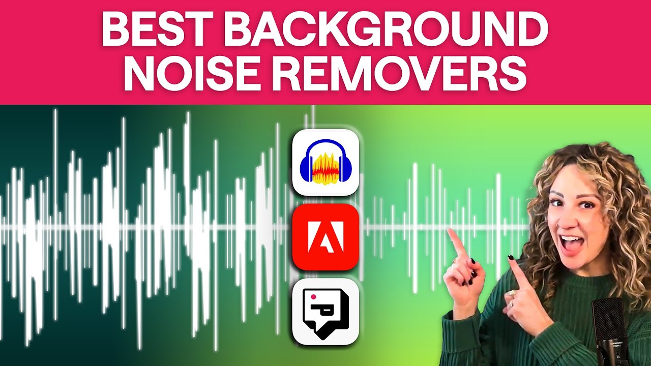 TOP 3 Background Noise Removers (Audacity Noise Reduction vs Adobe Audition vs Podcastle Magic Dust)