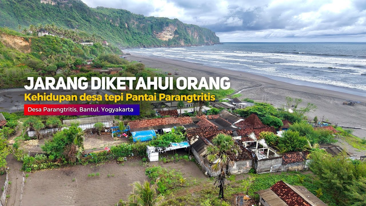 JARANG DIKETAHUI, BEGINI KEHIDUPAN DESA TEPI PANTAI - Cerita Desa Parangtritis, Bantul, Yogyakarta