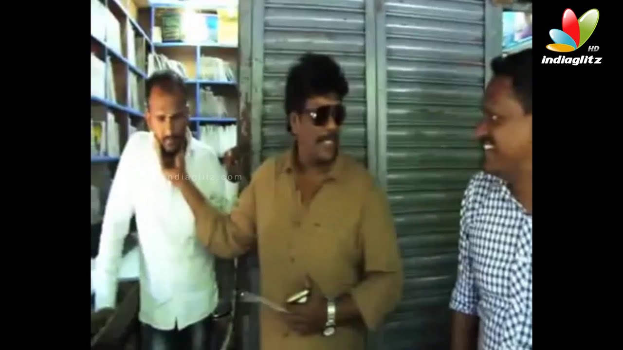Director R.Parthiban Raids Shops to Find Pirated CD's  at Burma Bazaar | KTVI, Anjaan
