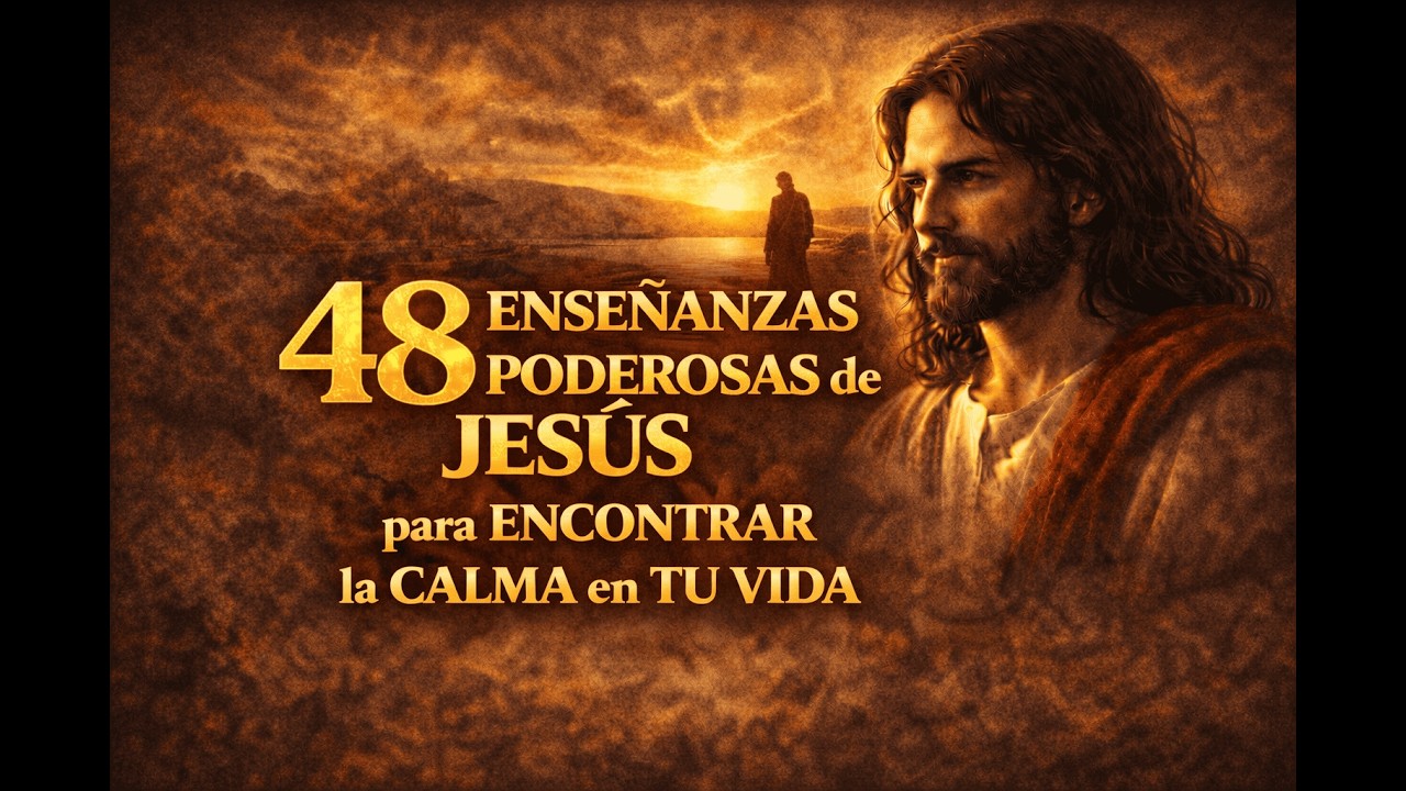48 ENSEÑANZAS PODEROSAS de JESÚS para ENCONTRAR la CALMA en TU VIDA