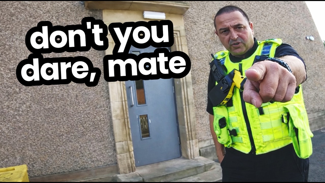 UK Police Inspector Completely COLLAPSES When Auditor Pushes Back!