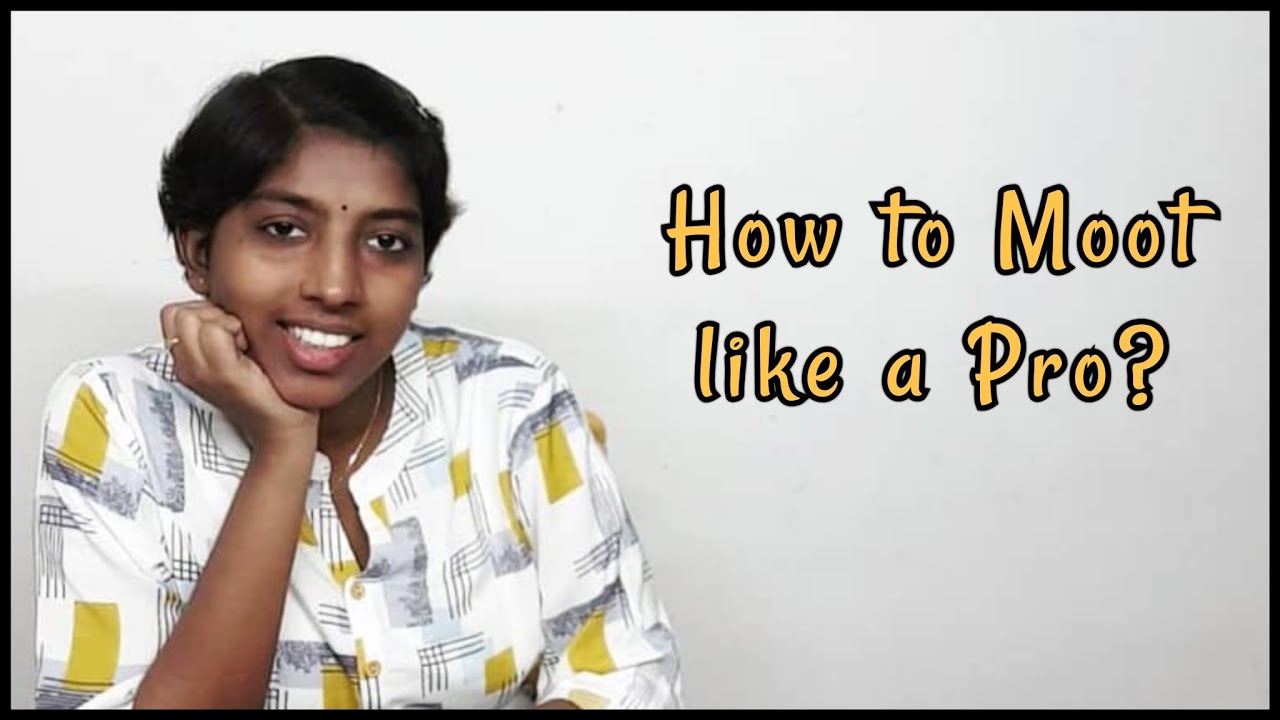 Tips and Tricks for Mooting | (Tamil)