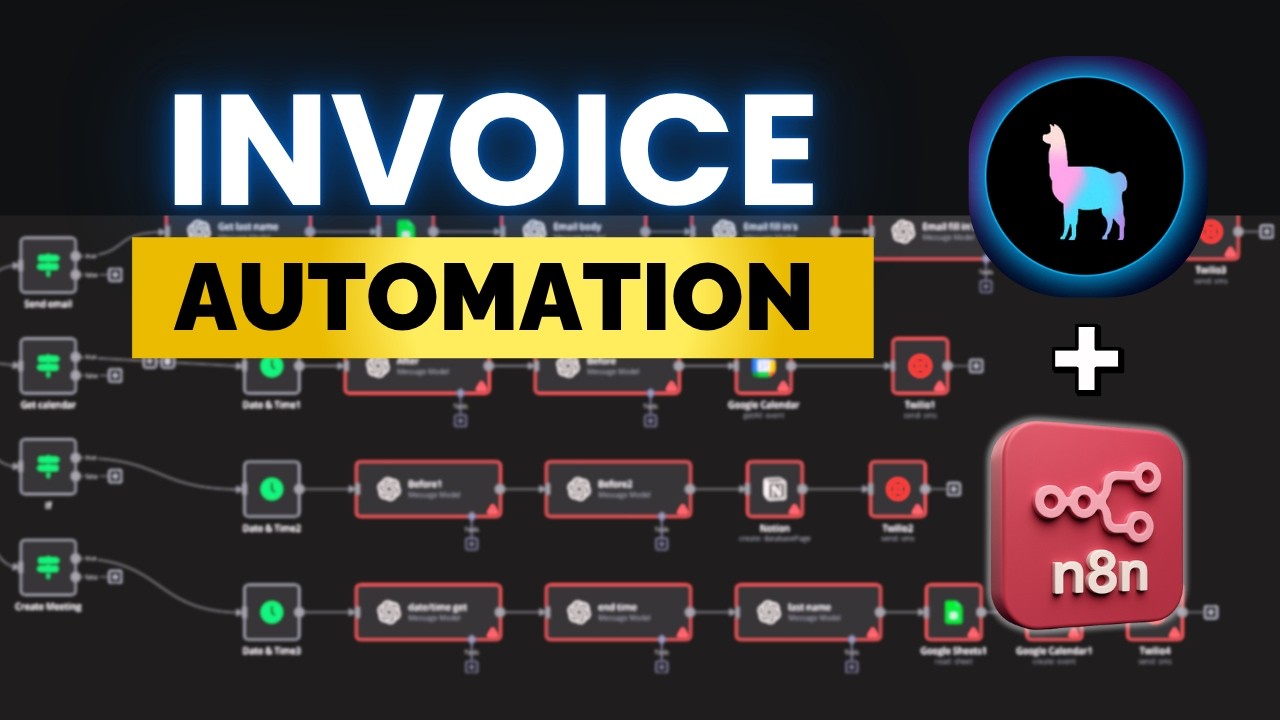 STOP Manually Processing Invoices &mdash; Try This AI Automation (n8n tutorial)