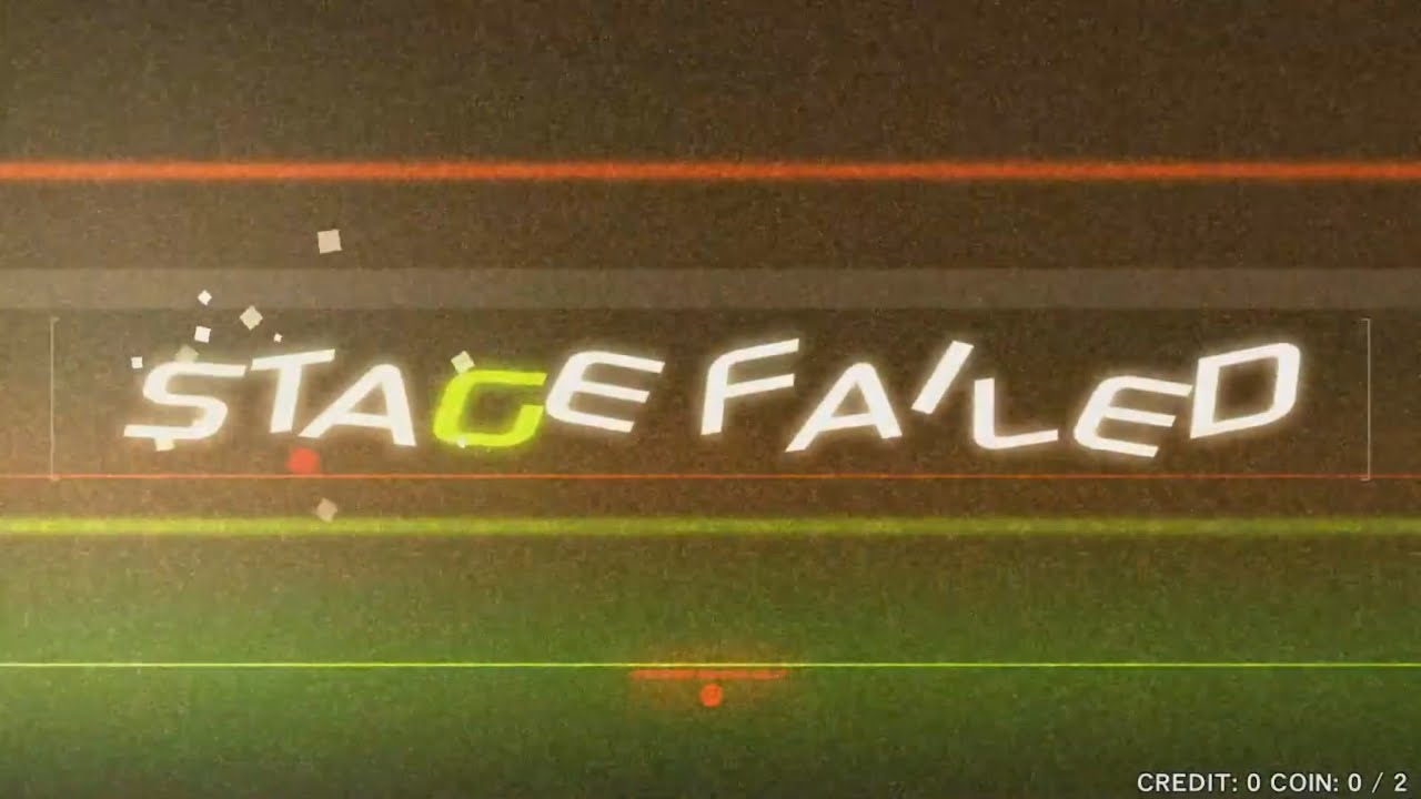 IIDX STAGE FAILED SCREENS (6th style - 30 RESIDENT) | the art of BEMANI