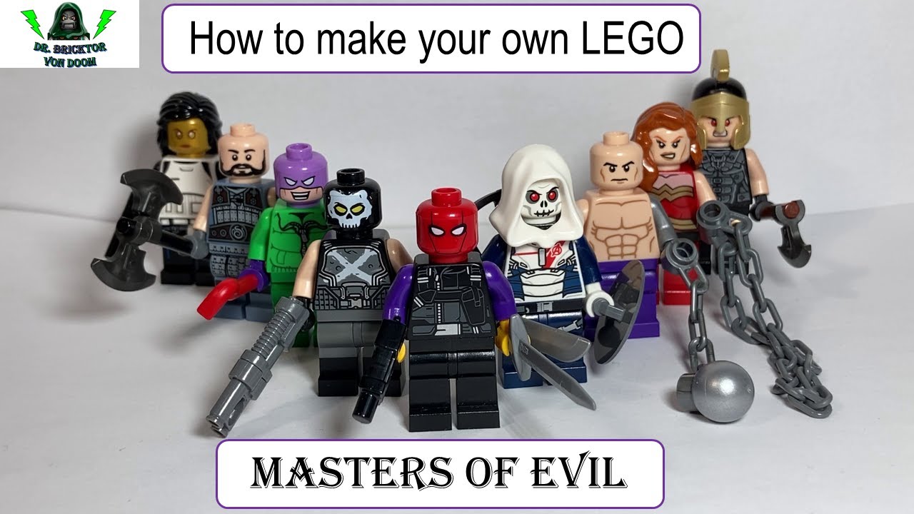 How To Make Your Own: LEGO Masters of Evil