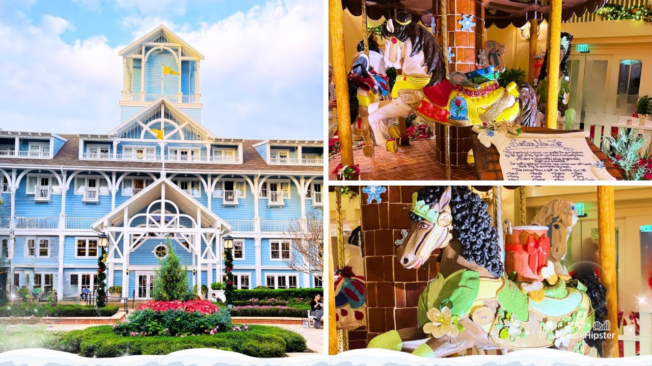 Nostalgic Christmas Music and Ambience at Disney’s Beach Club Resort