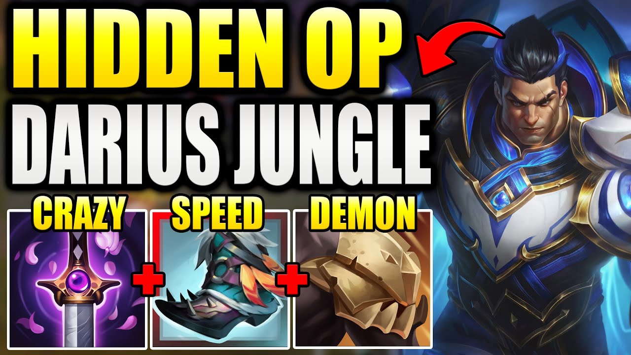 ВСЕ ПЕРЕСТАЛИ ИГРАТЬ В DARIUS JUNGLE, НО ОН СНОВА СЛОМАН...