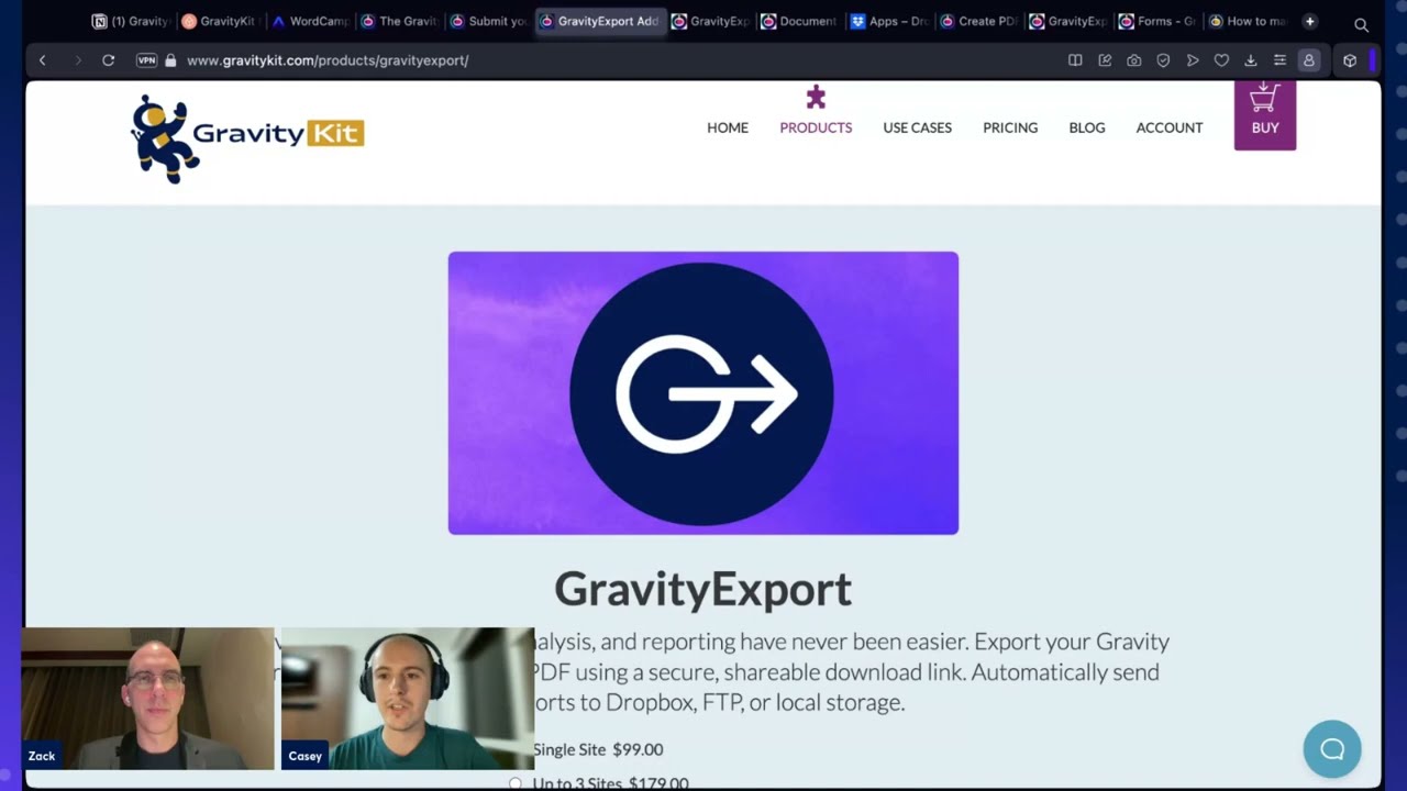 How to send Gravity Forms file uploads to Dropbox using GravityExport