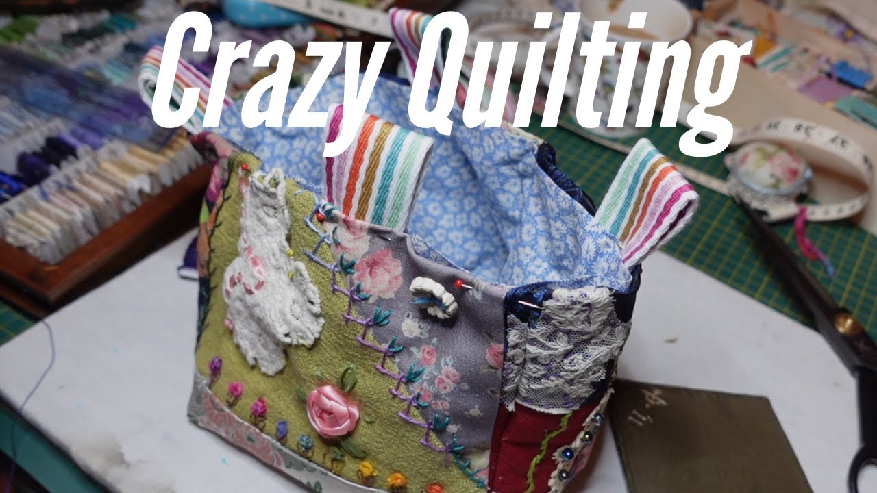 Рисовый мешок Crazy Quilt. Японский рисовый мешок, сшитый в стиле Crazy Quilt.