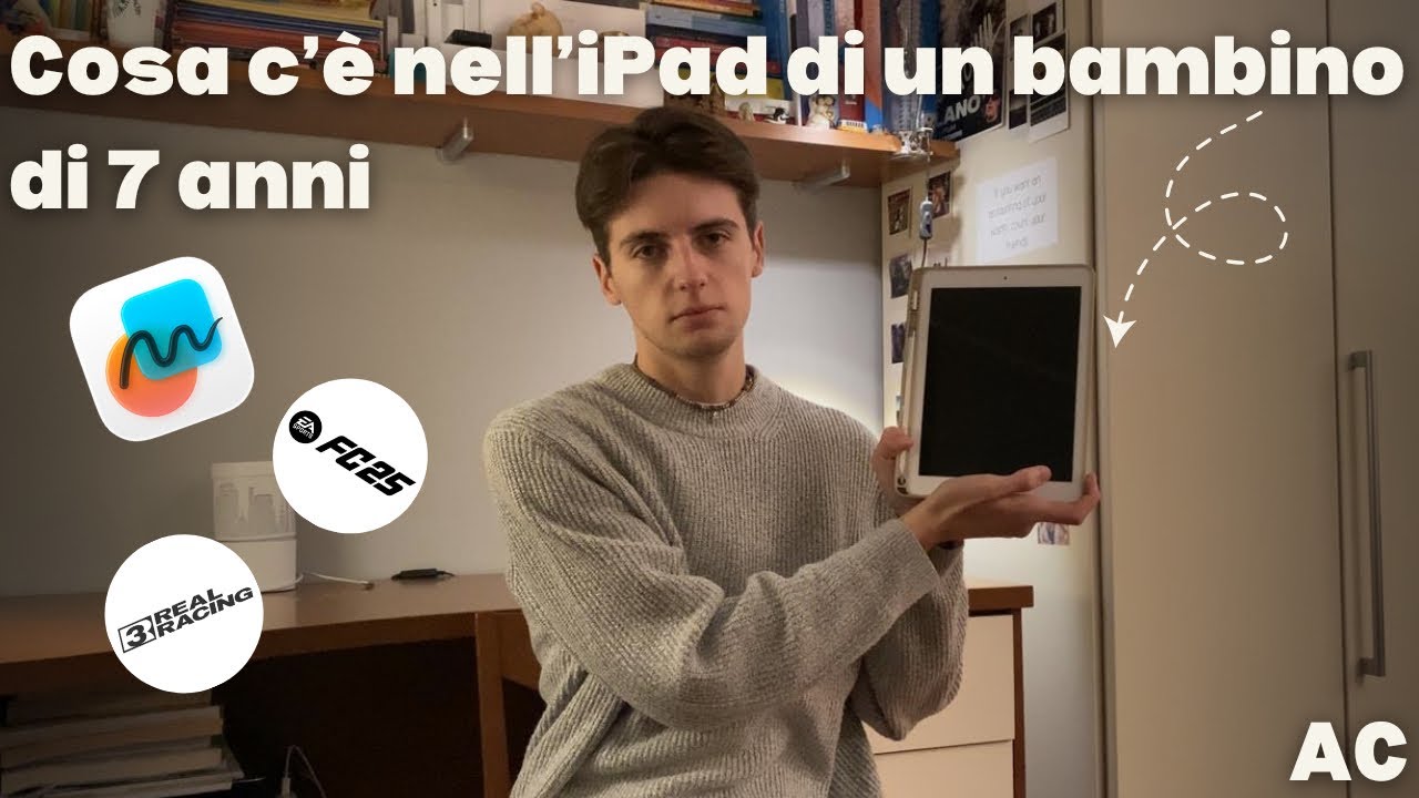 Cosa c’è nell’iPad di un bambino di 7 anni? ( iPad KID?!?) | AC