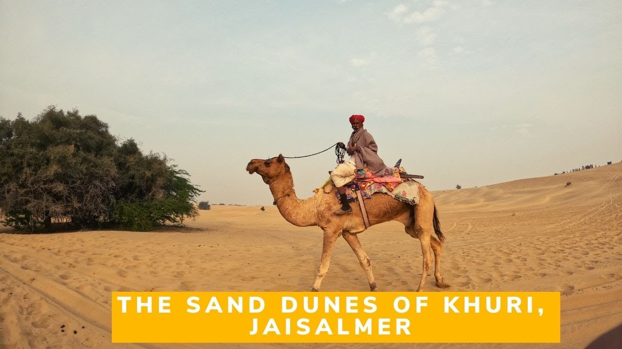 The hidden sand dunes of Khuri, Jaisalmer - Rajasthan