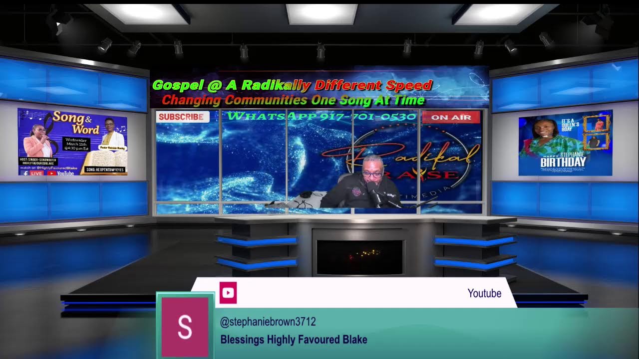 Tuesday night Praise and Worship on Radikal Praise 3/10/2026