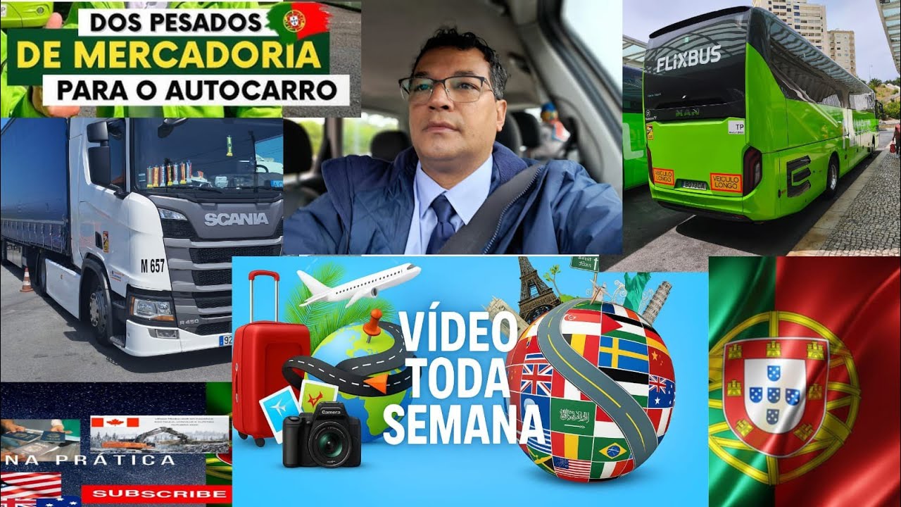 Motorista De Autocarro/Rodovi&aacute;rio em Portugal - DEIXEI OS CAMINH&Otilde;ES INTERNACIONAL.
