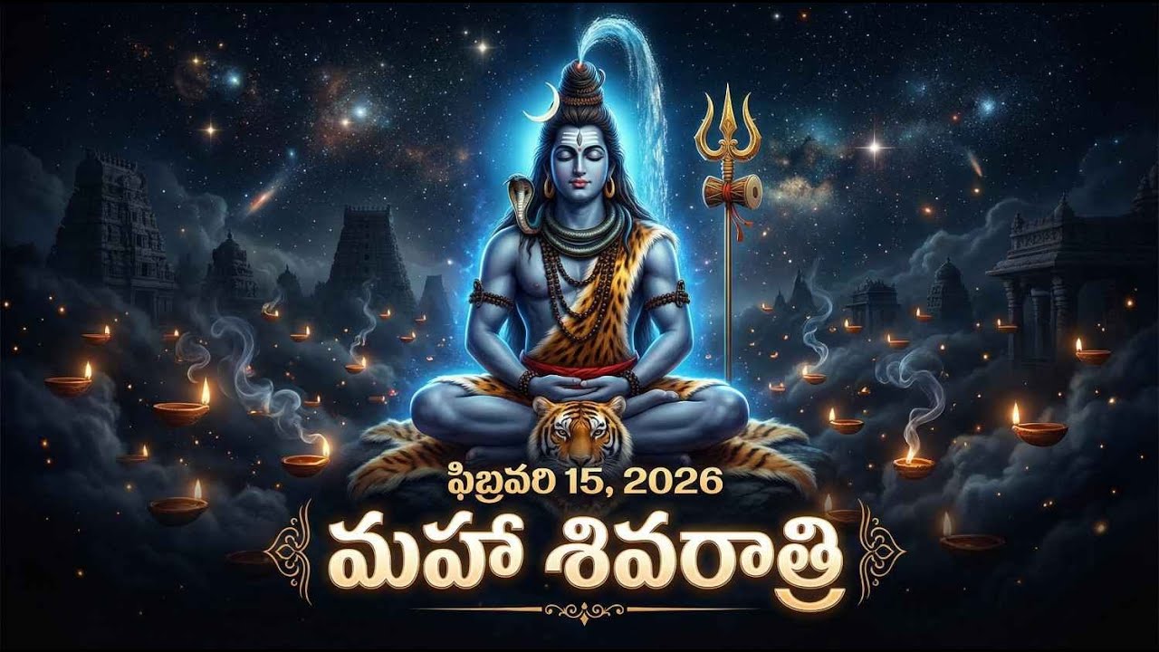 మహాశివరాత్రి 2026 ఫిబ్రవరి 15 - లింగోద్భవ సమయం మరియు పూజా విధానం | Maha Shivaratri Complete Guide