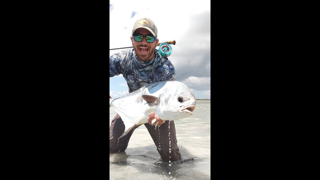 Florida Keys GRAND SLAM - BONEFISH / PERMIT / TARPON on FLY from a KAYAK!!!
