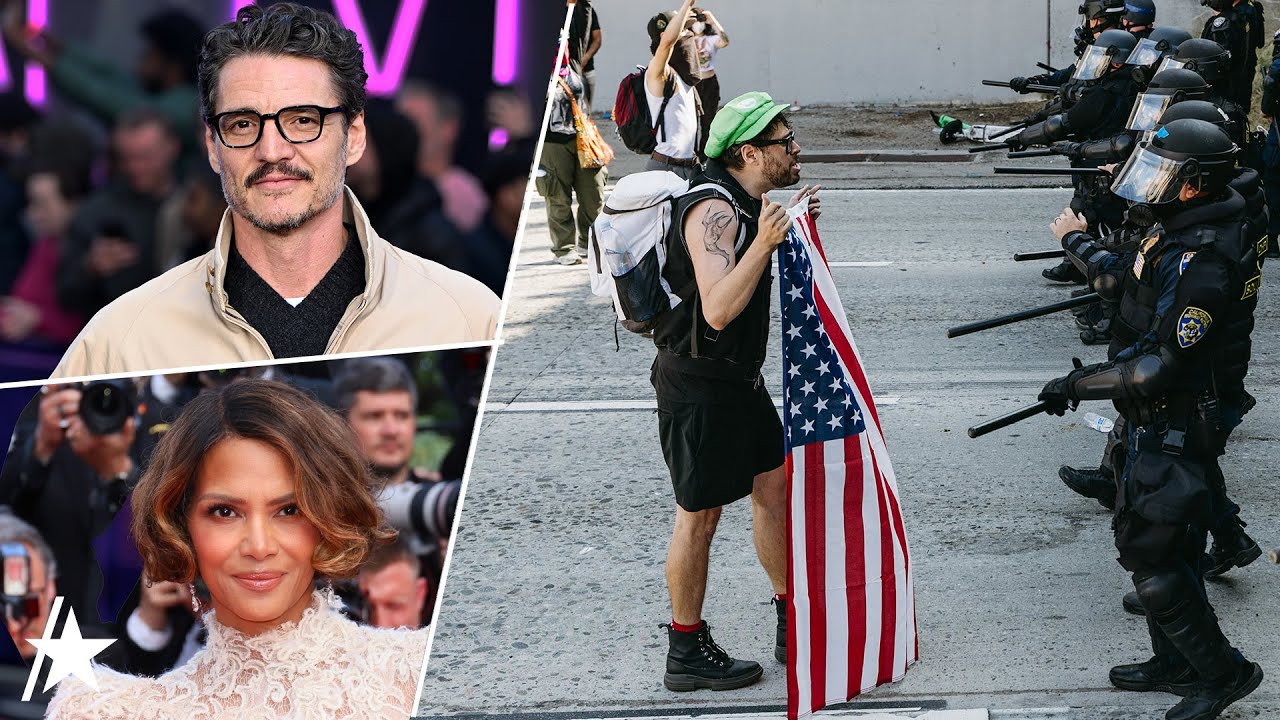 Halle Berry, Lisa Rinna, Pedro Pascal & More Celebs React To L.A. Protests Against ICE Detention
