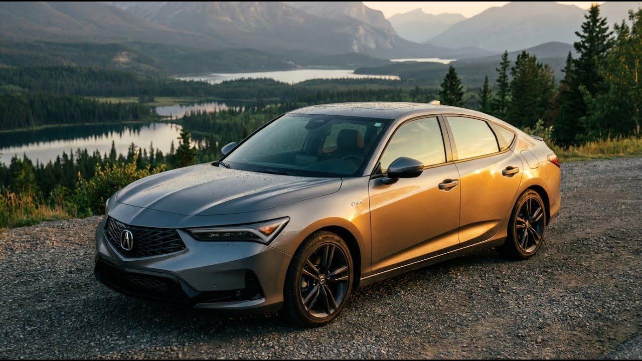 2026 Acura Integra (Sonic Gray Pearl) – Canada Cinematic Drive | Starts at $33,400