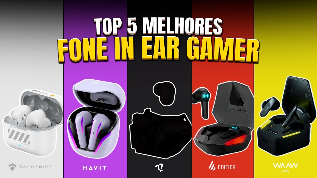 Qual Fone Gamer SEM FIO INTRA AURICULAR Comprar em 2025? 5 Melhores do Ano ✅