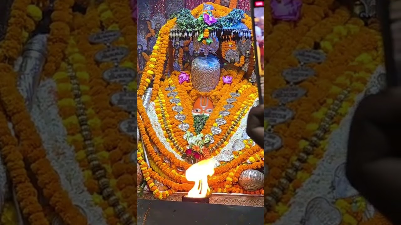#श्री_हनुमानगढ़ी_अयोध्याधामजी शुभ मंगला श्रृंगार आरती दर्शन दिनांक–28-09-25 रविवार #video #viral