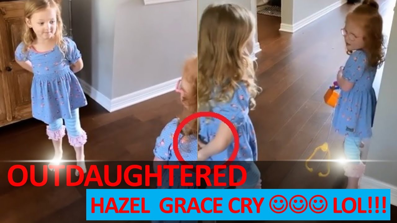 RARE MOMENT!!! 'Outdaughtered': Hazel Grace CRY After Lulu Prank With Cockroach!!!