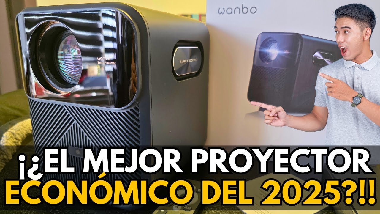 ¡No creí que se viera así! Este proyector económico me VOLÓ LA CABEZA 💥