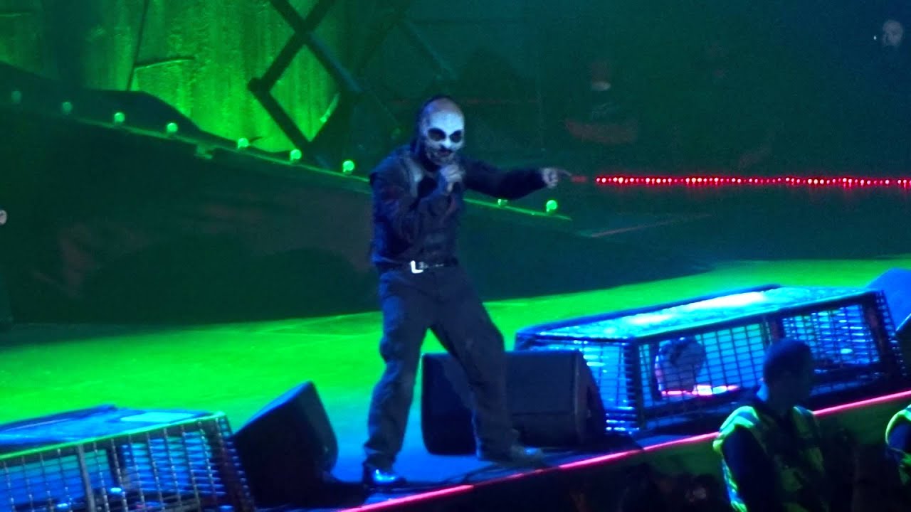 Slipknot Intro Prague O2 aréna 27.1.2016