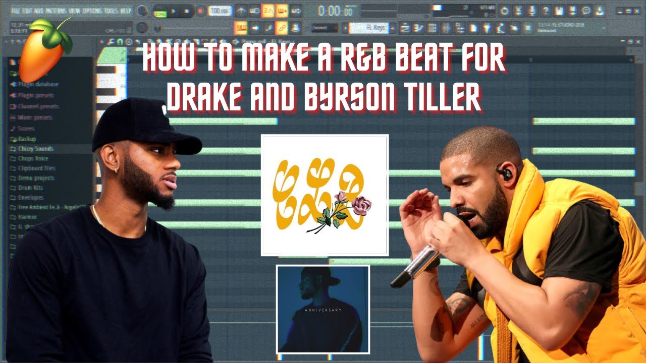 How To Make R&B Type Beats for Drake and Bryson Tiller 🥀| FL Studios 20 Tutorial | #Anniversary CLB